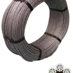 Kendir Özlü Çelik Halat 8mm 6x191